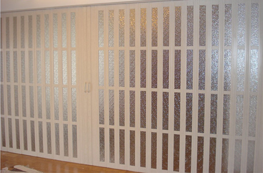 武漢pvc折疊門-案例展（zhǎn）示