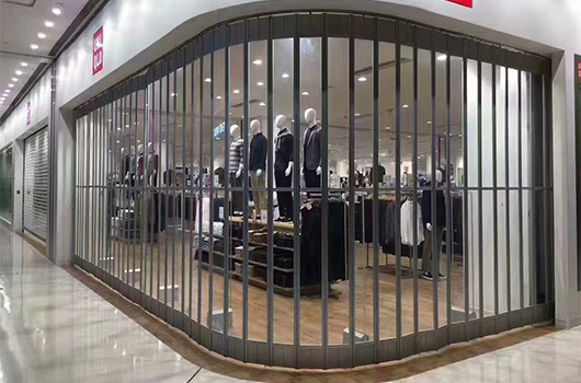 pvc折（shé）疊門-案例展示