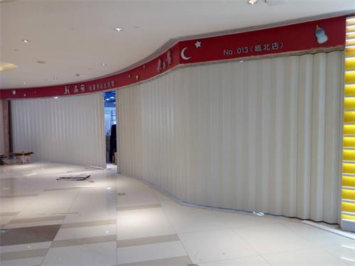 pvc商場折疊門