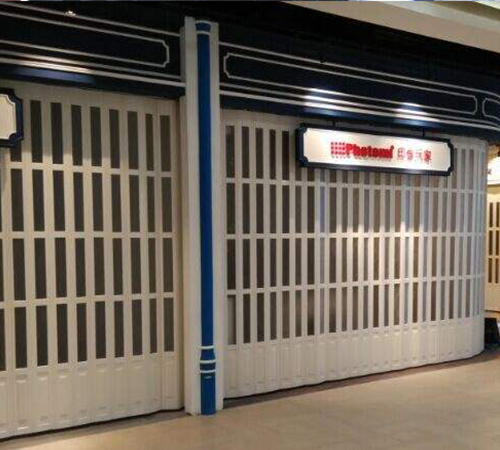 pvc商場折疊門（mén）