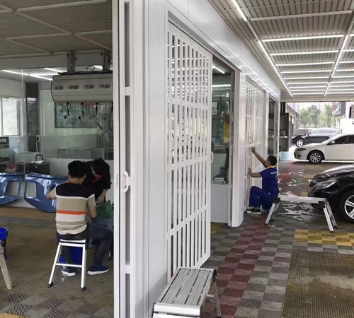 pvc家庭折疊（dié）門